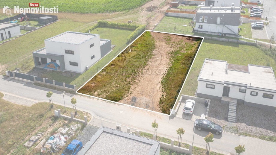 Prodej stavebního pozemku 863 m², Blovice