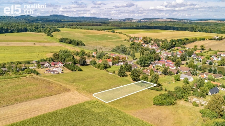 Prodej stavebního pozemku 2 696 m², Albrechtice nad Vltavou
