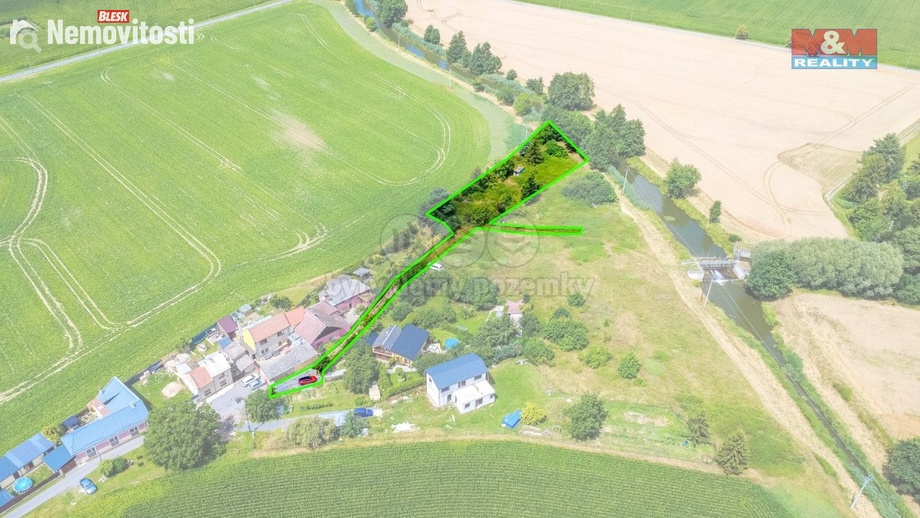 Prodej stavebního pozemku 1 718 m², Štěpánov