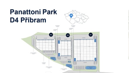 Pronájem skladu 11 794 m², Příbram