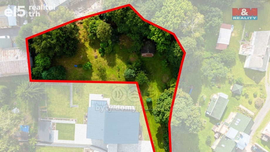 Prodej stavebního pozemku 2 165 m², Jablonec nad Nisou