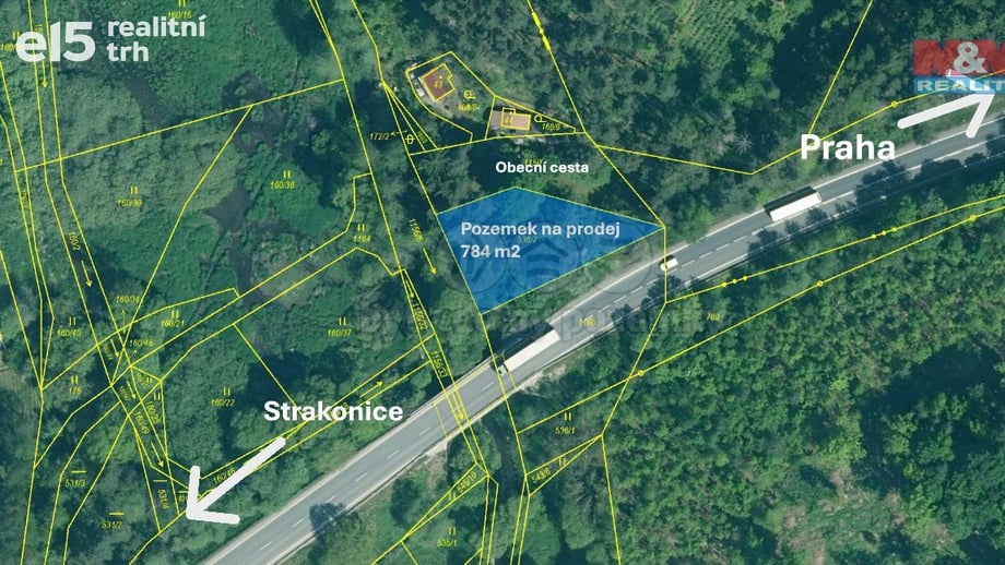 Prodej specifického pozemku 784 m², Přešťovice