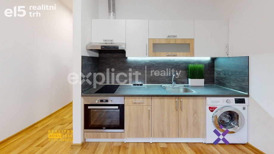 Pronájem bytu 1+kk 22 m², Zlín