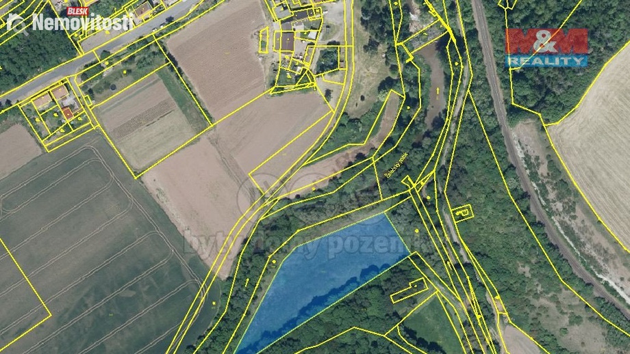Prodej pole 5 882 m², Libořice