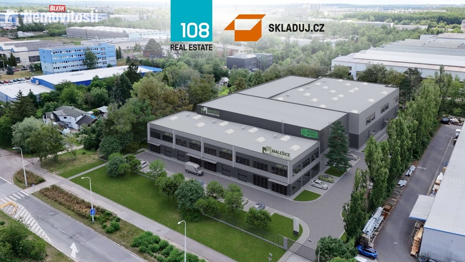 Pronájem skladu 2 800 m², Praha 10