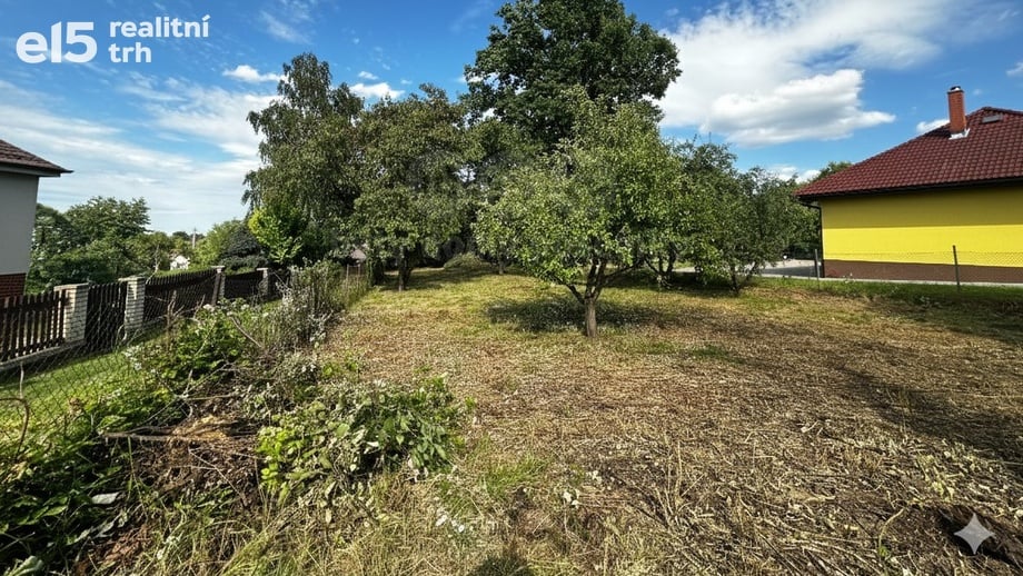 Prodej stavebního pozemku 971 m², Chlístovice