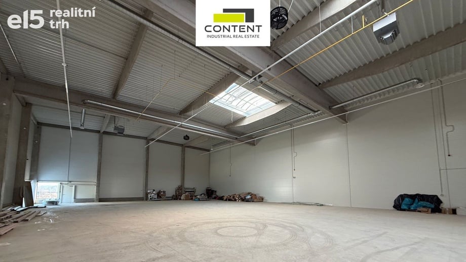 Pronájem výrobního prostoru 1 250 m², Jinočany