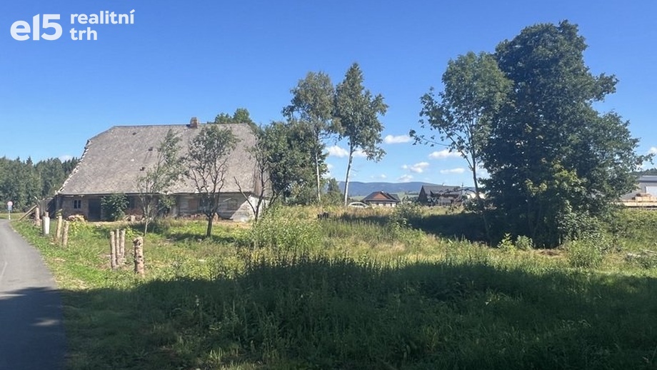 Prodej stavebního pozemku 2 275 m², Červená Voda - Dolní Orlice