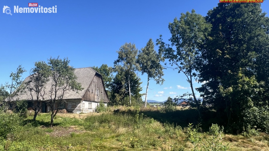 Prodej stavebního pozemku 2 400 m², Červená Voda - Dolní Orlice