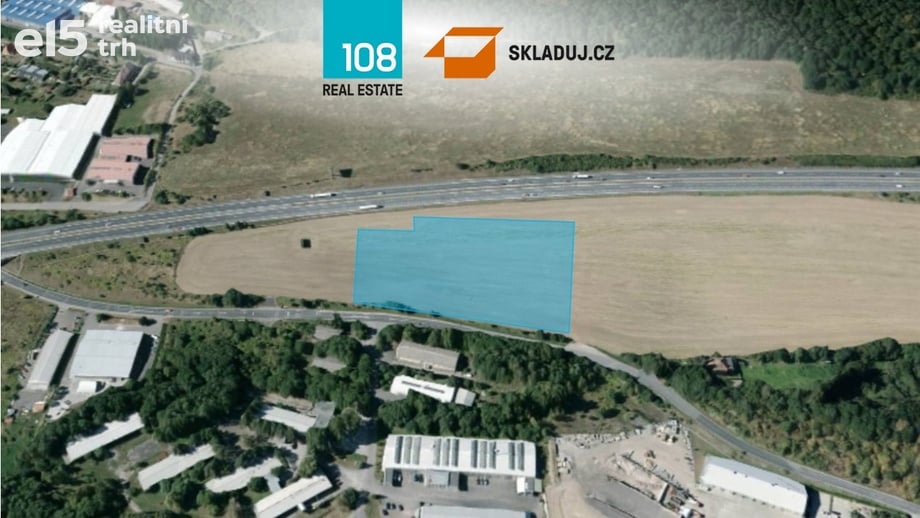 Prodej komerčního pozemku 17 500 m², Loděnice