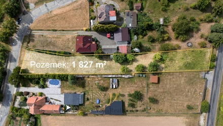 Prodej stavebního pozemku 1 824 m², Bílá Lhota - Řimice