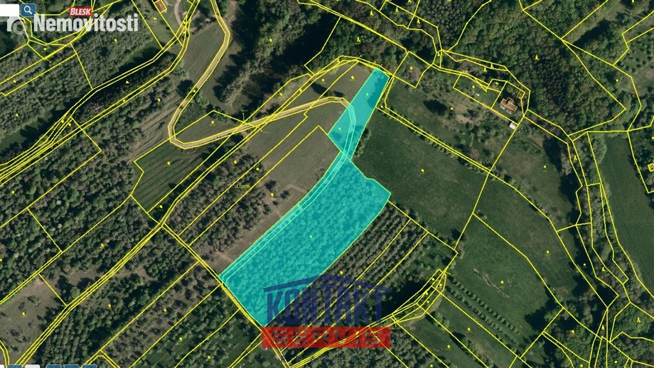 Prodej sadu / vinice 15 710 m², Vizovice