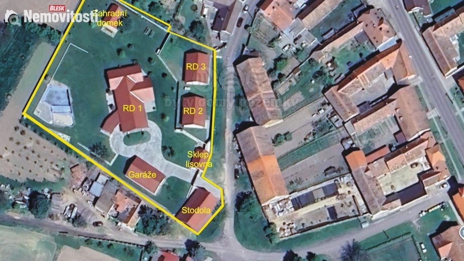 Prodej rodinného domu 533 m², Vítonice