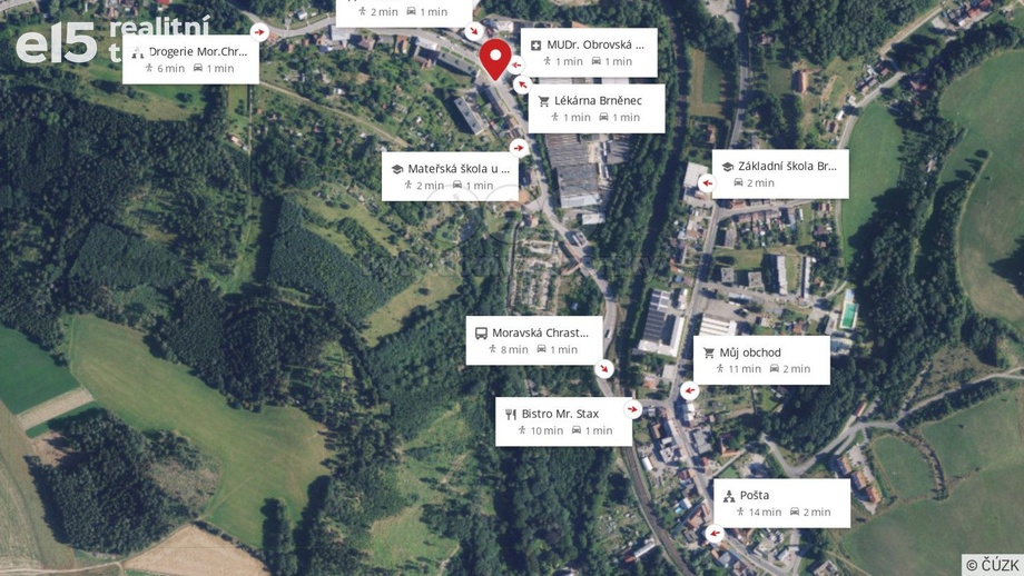 Prodej rodinného domu 80 m², Brněnec