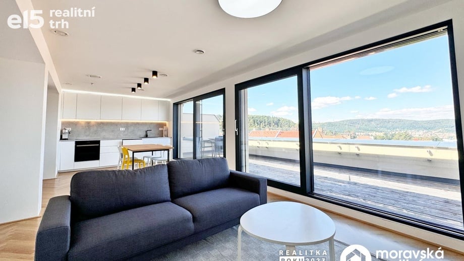 Pronájem bytu 4+kk 115 m², Žabovřesky