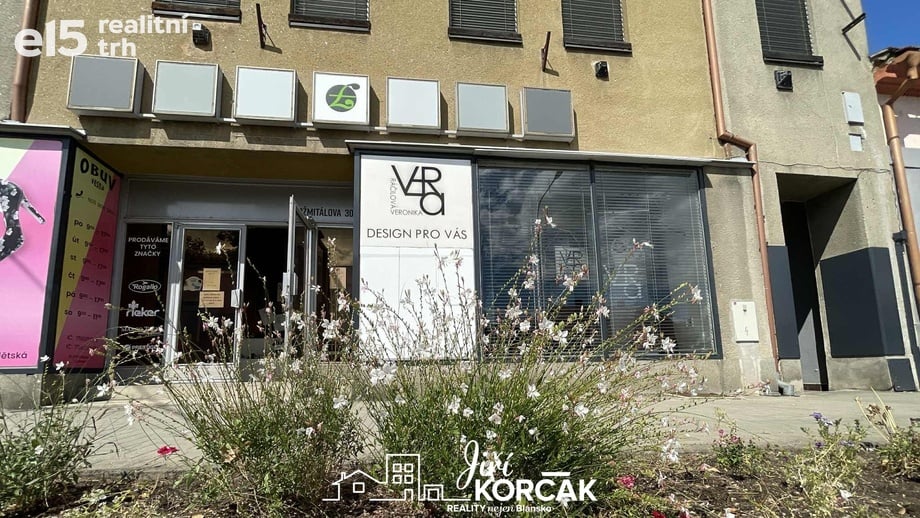 Pronájem obchodního prostoru 72 m², Blansko