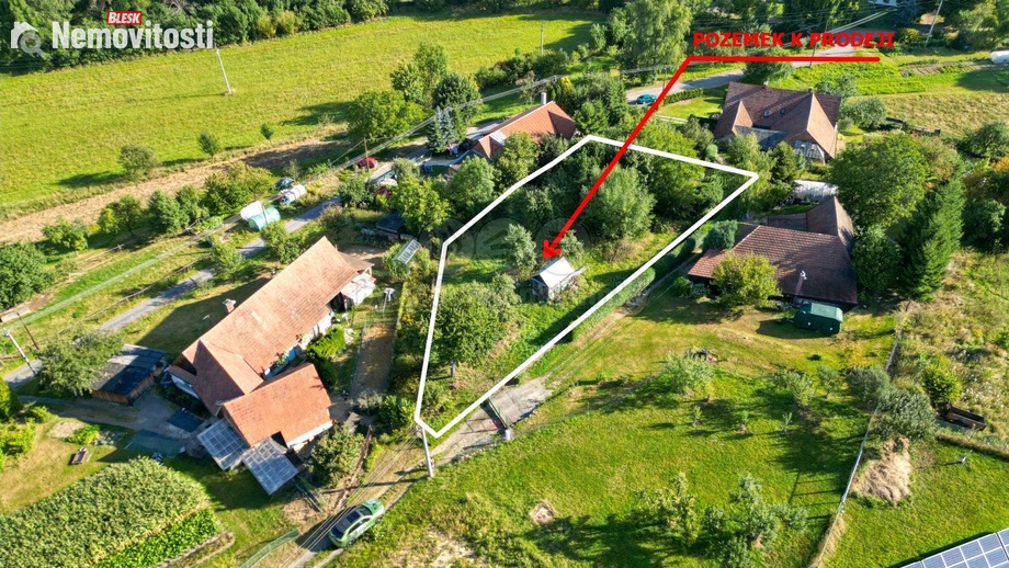 Prodej stavebního pozemku 1 307 m², Litomyšl