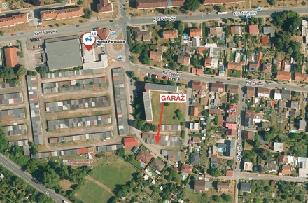 Prodej garáže 18 m², Pardubice V