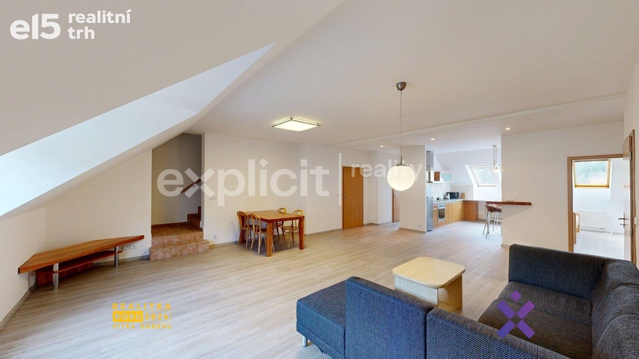Pronájem bytu 3+kk 124 m², Zlín - Příluky