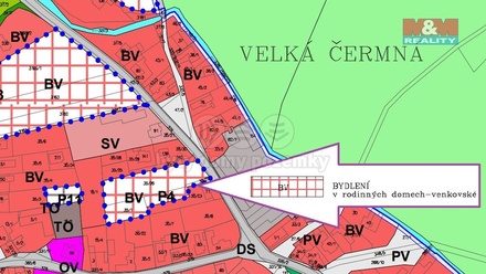 Prodej stavebního pozemku 1 426 m², Čermná nad Orlicí