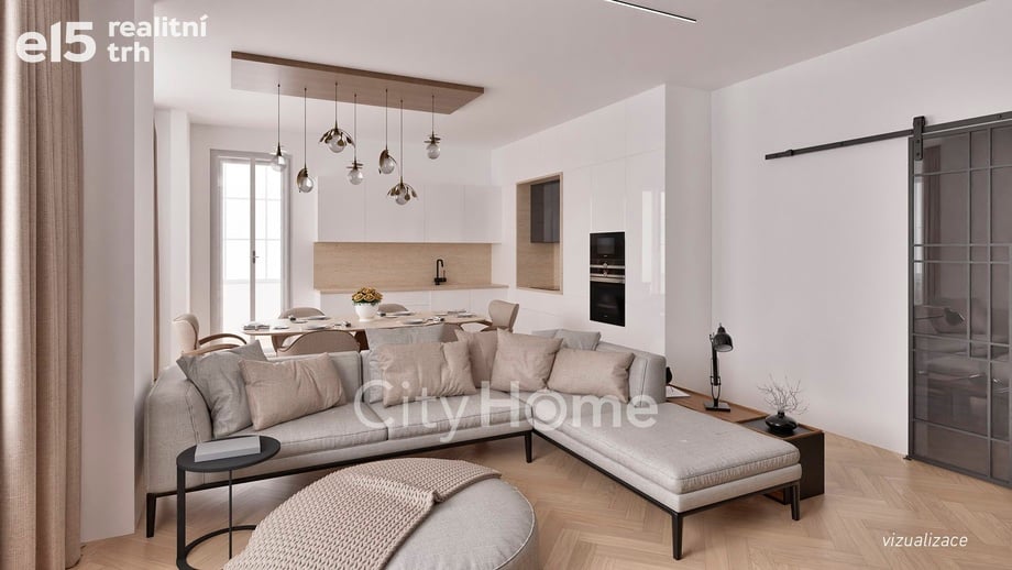 Prodej bytu s 6 a více pokoji 231 m², Praha - Smíchov