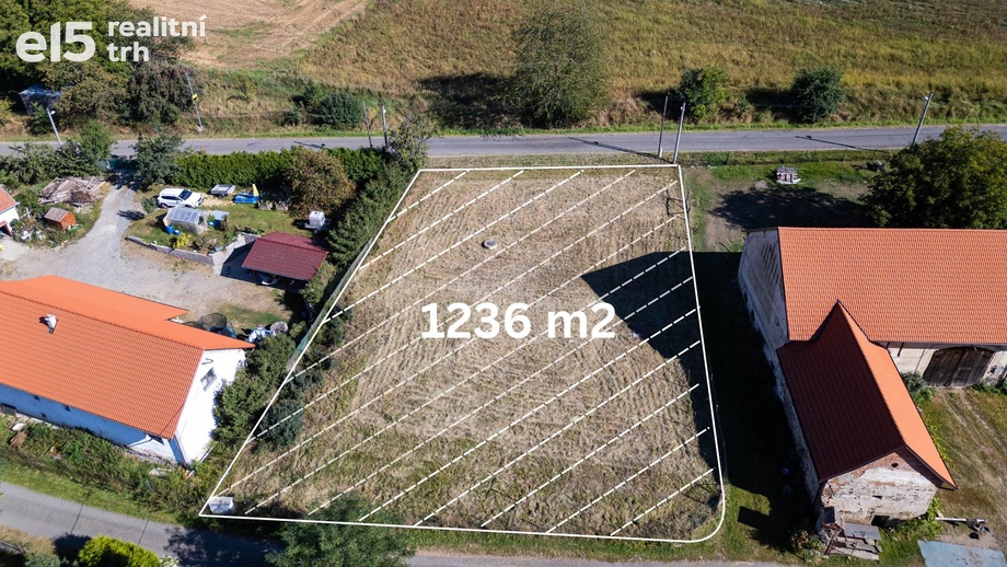 Prodej stavebního pozemku 1 236 m², Neveklov - Nebřich