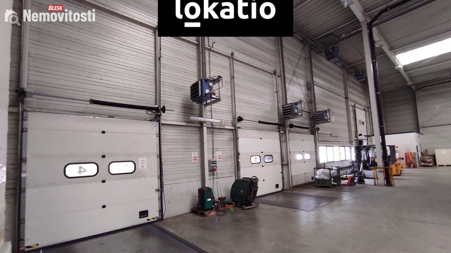 Pronájem skladu 2 041 m², Nučice
