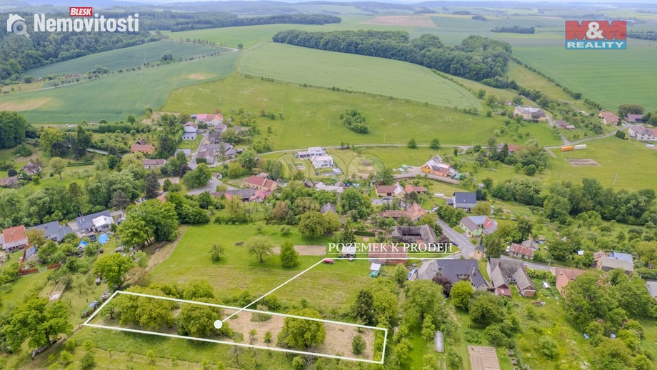 Prodej zahrady 1 904 m², Bystřice pod Hostýnem