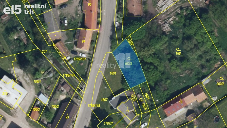 Prodej zahrady 329 m², Bílé Podolí