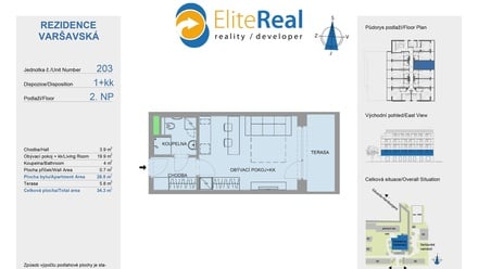 Prodej bytu 1+kk 29 m², Olomouc