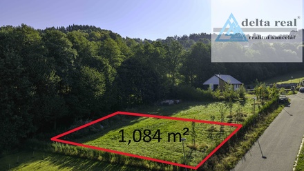 Prodej stavebního pozemku 1 084 m², Hraběšice