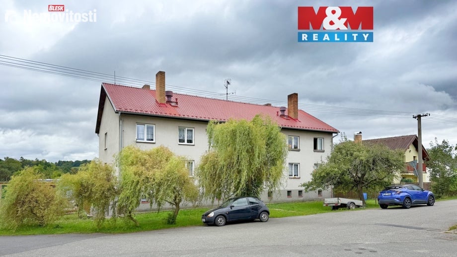 Prodej bytu 2+1 50 m², Borotín