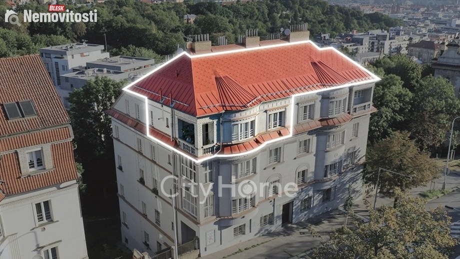 Prodej půdního prostoru 231 m², Praha - Smíchov