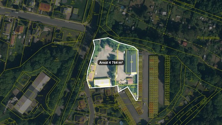 Prodej skladu 1 060 m², Planá