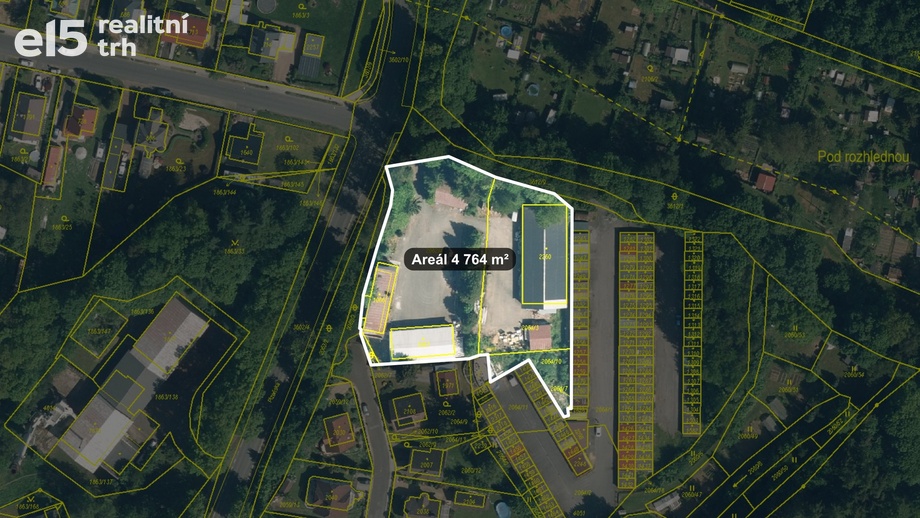 Prodej skladu 1 060 m², Planá