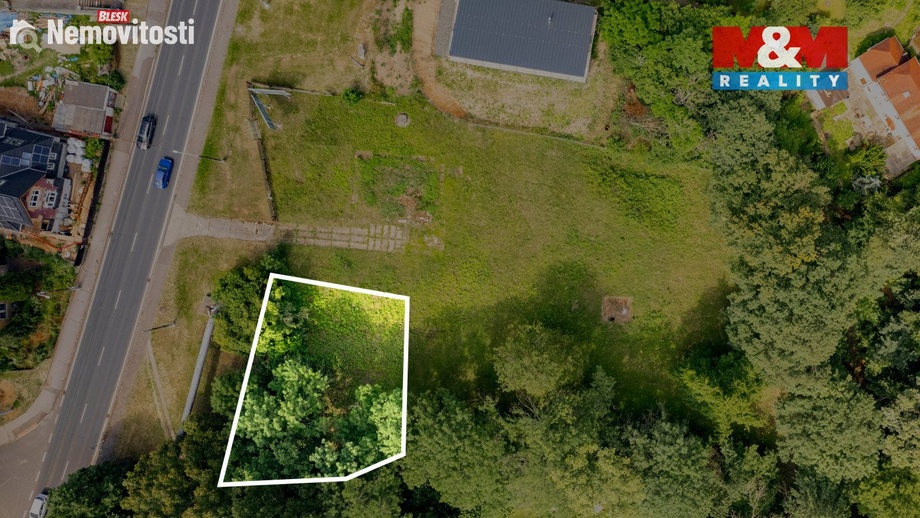 Prodej stavebního pozemku 759 m², Ústí nad Labem