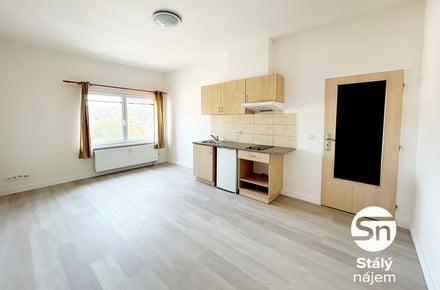 Pronájem bytu 1+kk 28 m², Otvovice
