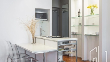 Pronájem bytu 1+kk 30 m², Praha 5, Smíchov