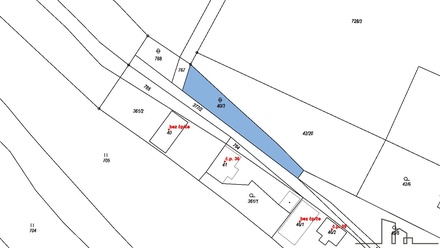 Prodej zahrady 810 m², Nestrašovice