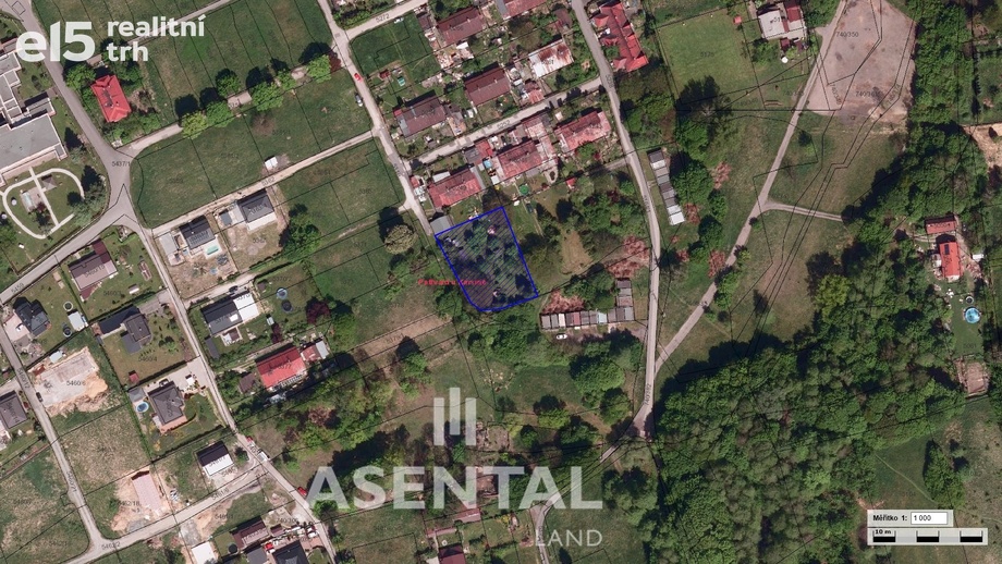 Prodej stavebního pozemku 1 339 m², Petřvald