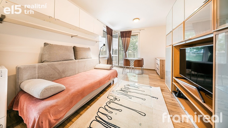 Pronájem bytu 1+kk 27 m², Brno - Černovice
