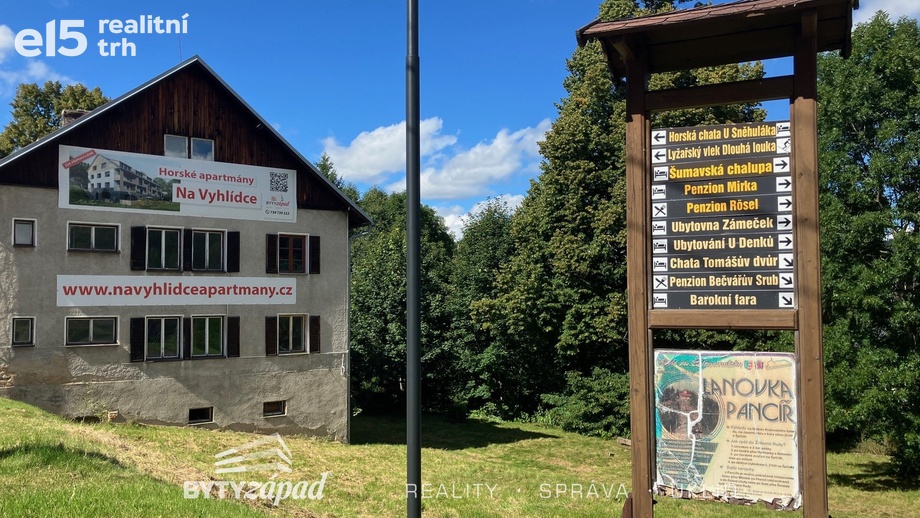 Prodej bytu 4+kk 82 m², Železná Ruda - Hojsova Stráž