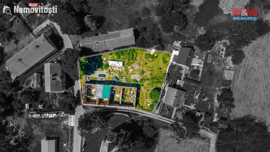 Prodej stavebního pozemku 1 747 m², Chlum