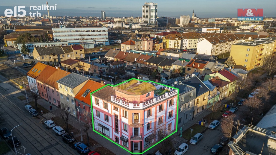 Prodej činžovního domu 700 m², Olomouc