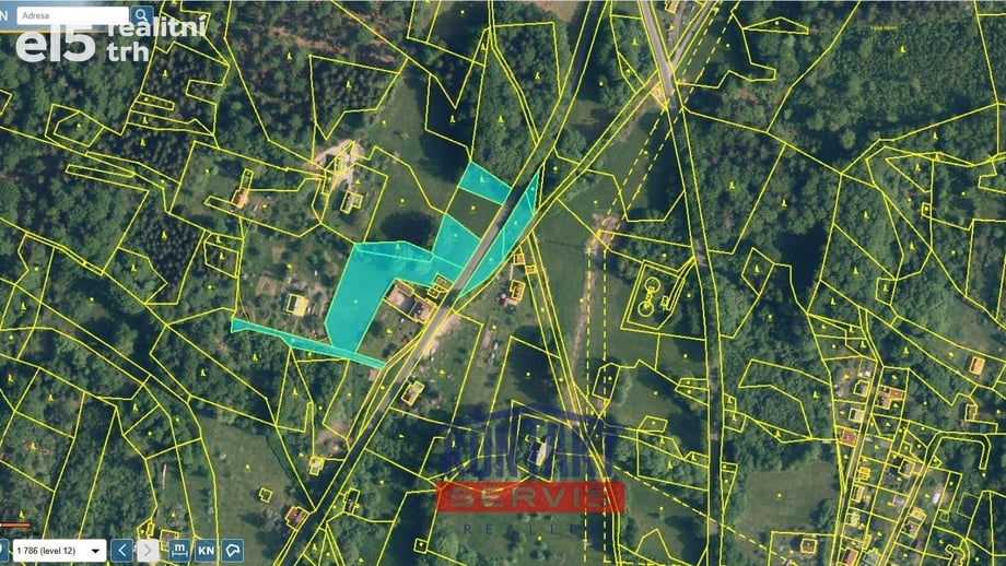 Prodej pole 6 265 m², Velké Hamry
