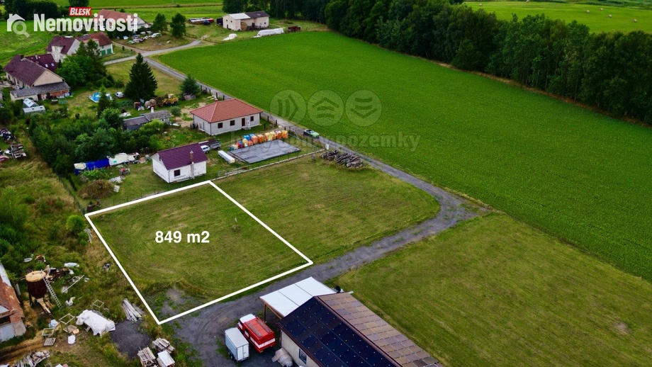 Prodej stavebního pozemku 799 m², Čermná nad Orlicí