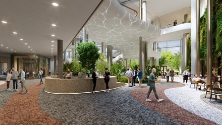 Pronájem kanceláře 1 538 m², Praha 8