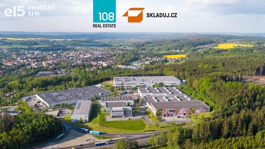 Pronájem skladu 2 642 m², Humpolec