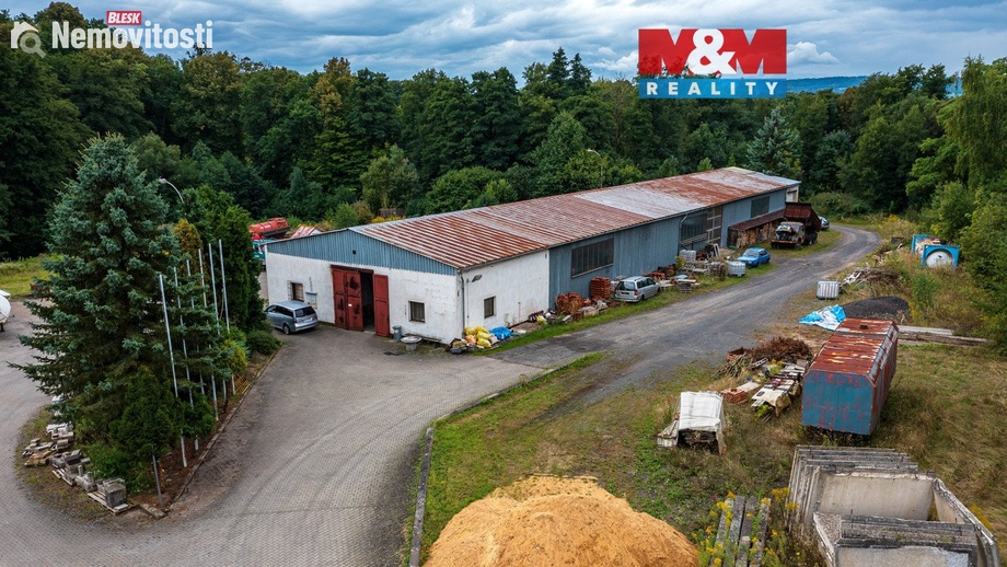 Prodej skladu 960 m², Markvartice