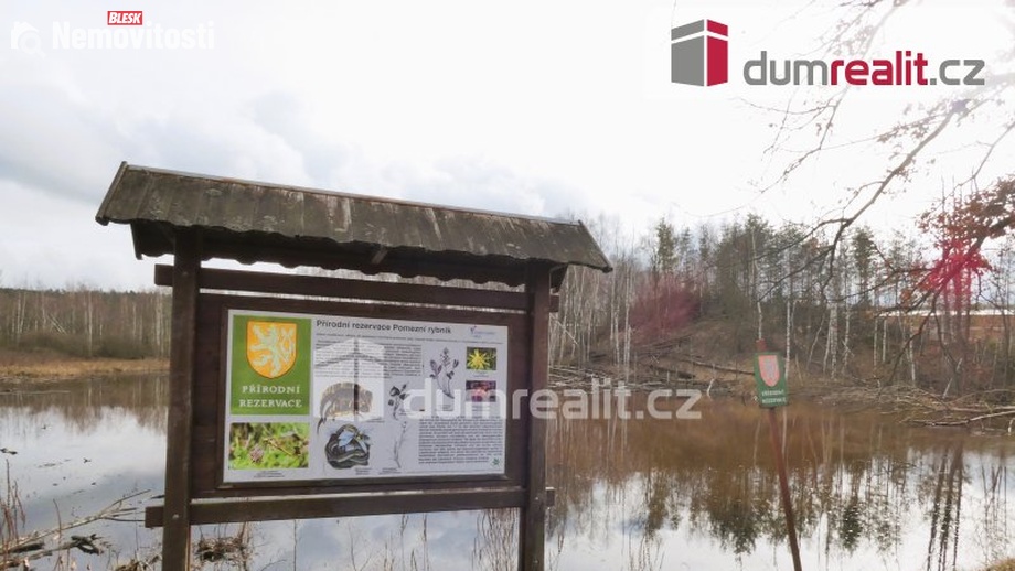 Prodej rybníku 3 974 m², Pomezí nad Ohří